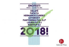 Delaf&eacute;, Papaya, Hermanos Cubero y Le Parody en Enofestival